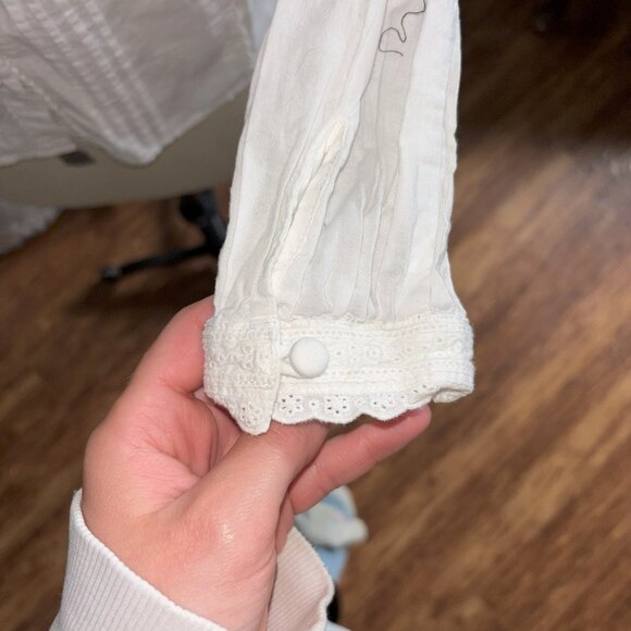 White and Pink Vintage Style Blouse Bundle - Picture 7 of 9